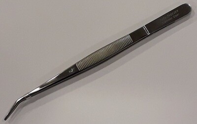 Gebogen pincet professional