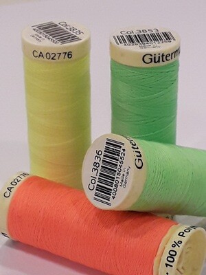 Gütermann fluo 100m polyester