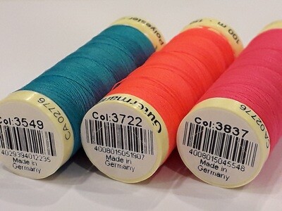 Gütermann fluo 100m polyester