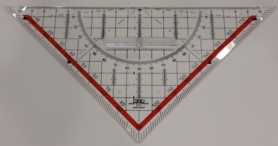 Tekendriehoek 22cm