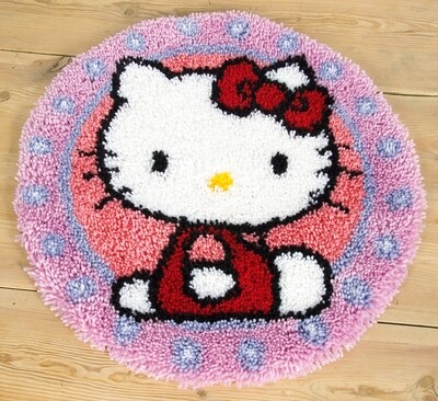 Knooptapijt kit &quot;Hello Kitty&quot;