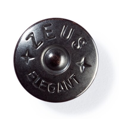 Jeansknopen 16 mm zwart
