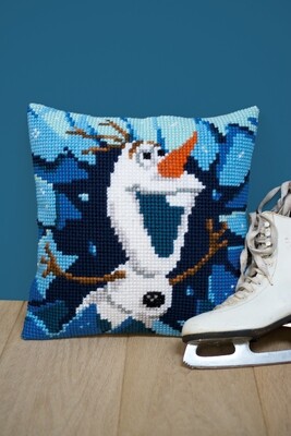 Kruissteek kussen Disney Frozen Olaf