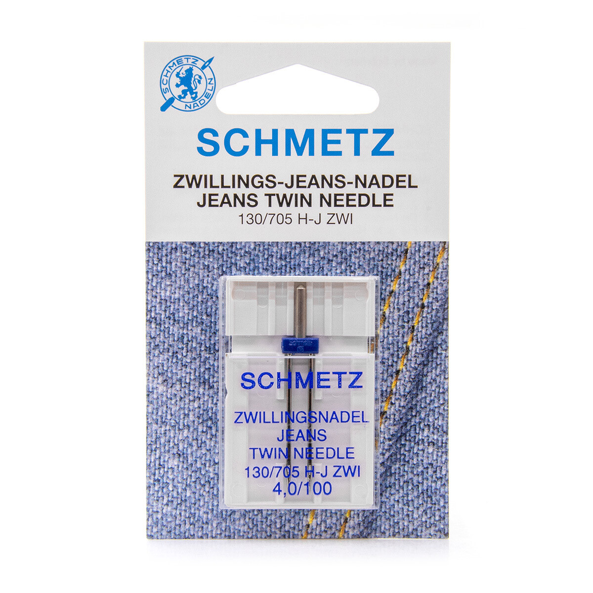 Schmetz tweelingnaald jeans 4,0/100