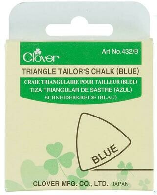 Kleermakerskrijt Clover blauw