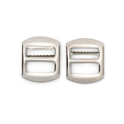 Broek- en rokgesp 20mm zilver