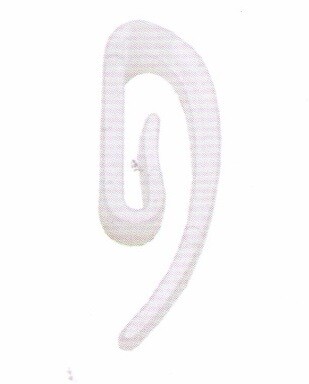 Gordijnhaken plastic licht 100 stuks