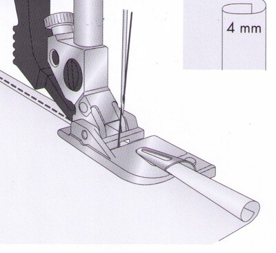 Pfaff rolzoomvoet 4mm IDT