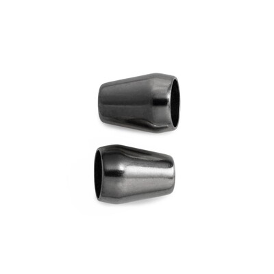 Koordeinden kegelvormig gunmetal grey