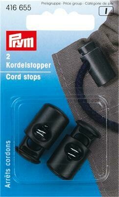 Koordstoppers zwart recht