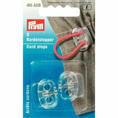 Koordstoppers transparant ovaal