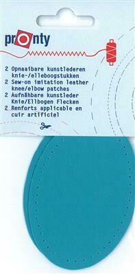 Patches klein kunstleder 6 x 9cm
