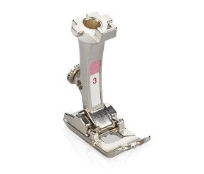 Bernina knoopsgatvoet #3