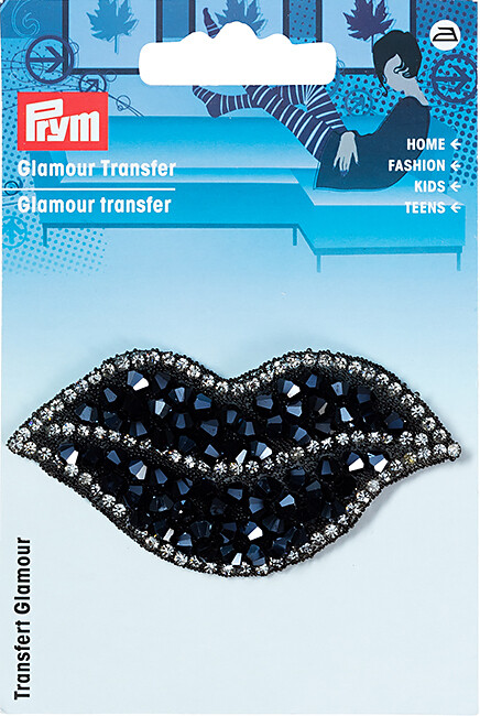 Applicatie glamour black toupille