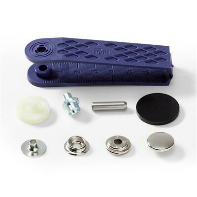 Drukknopen "sport &amp; camping" 15mm zilver