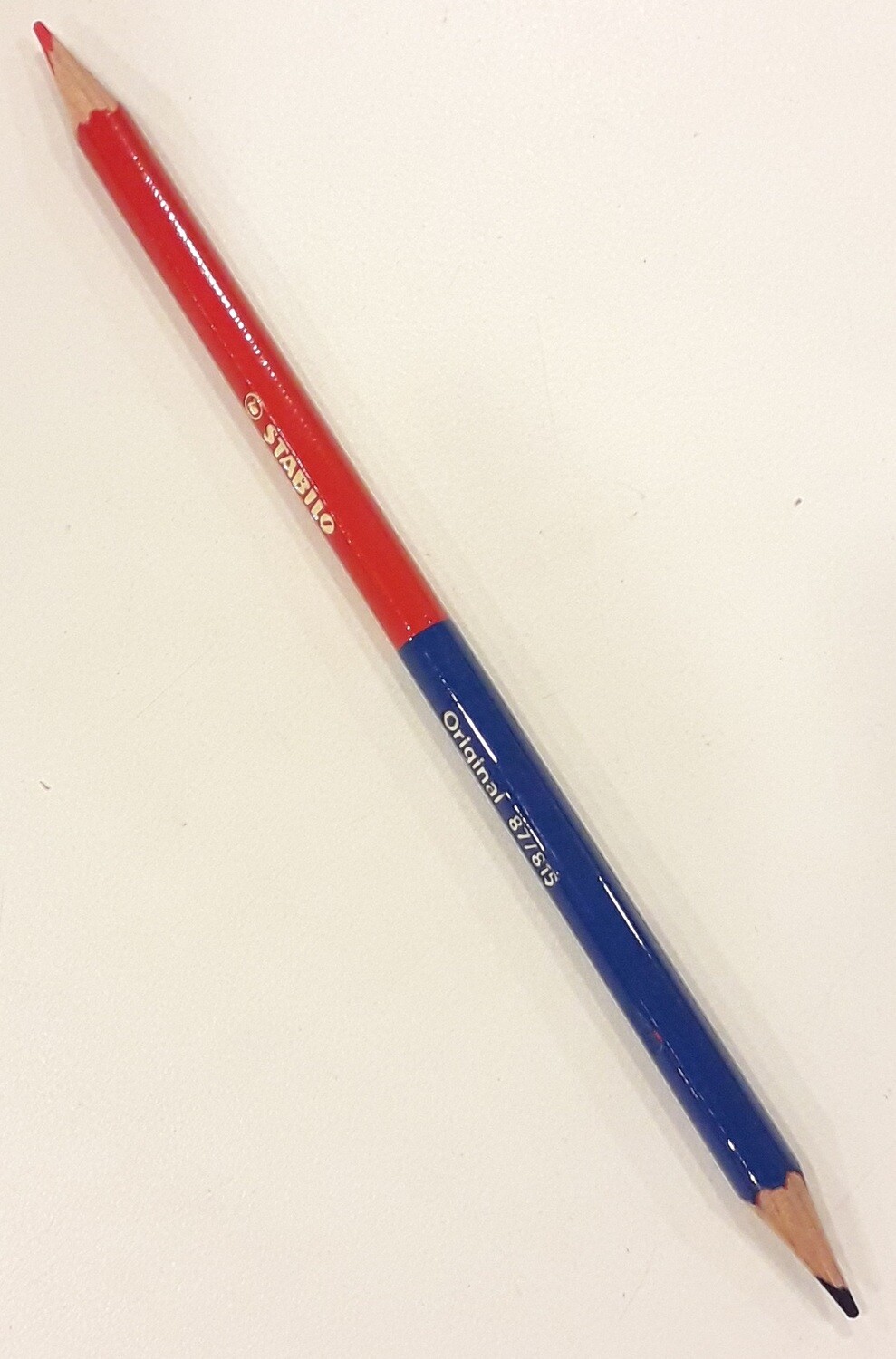 2-kleurig potlood rood-blauw