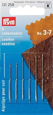 Assortiment ledernaalden kort No 3-7