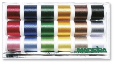 Madeira Rayon 40 voordeelbox 18 colors