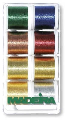 Madeira Metallic Smooth voordeelbox 8 colors