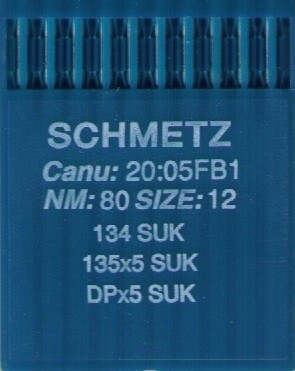 Naalden 1955-07 / DPx5U / 134 SUK voor jersey/tricot