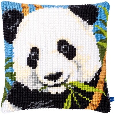 Kruissteek kussen panda