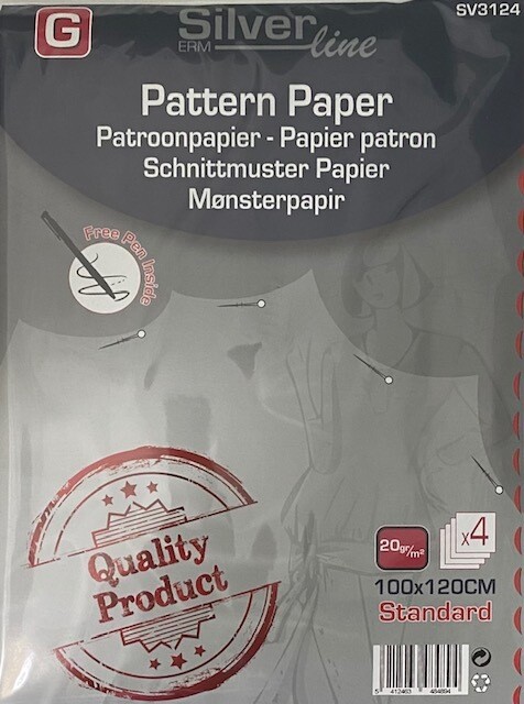 Patroonpapier extra fijn