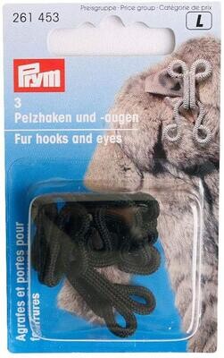 Pelshaken zwart / bruin