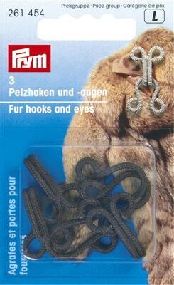 Pelshaken zwart / bruin