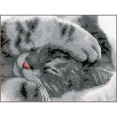 Kruissteek pakket Schattige kitten