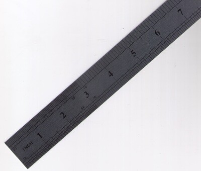 Aluminium meetlat 100 cm / 40 inch