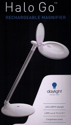 Daylight Halo GO USB-oplaadbare loupelamp