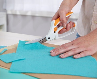 Fiskars stofschaar met veer 26cm
