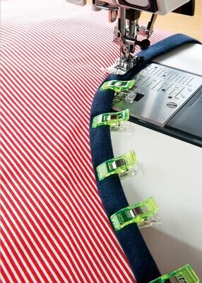 Clover Wonder Clips neongroen