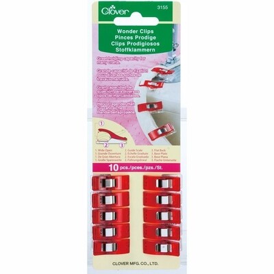 Clover Wonder Clips rood