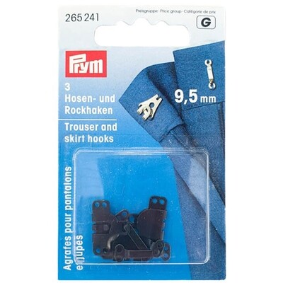 Broek- &amp; rokhaken 9,5 mm