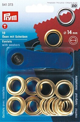 Ringen 11 mm zilver / goud