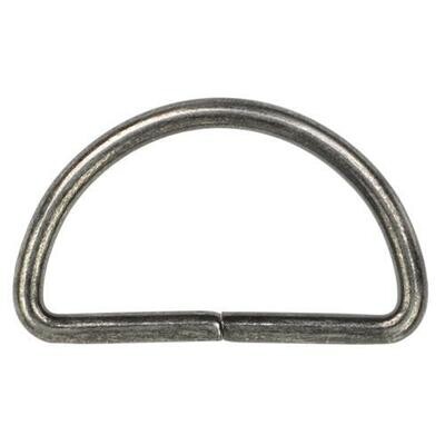 D-ringen 40 mm gunmetal grey