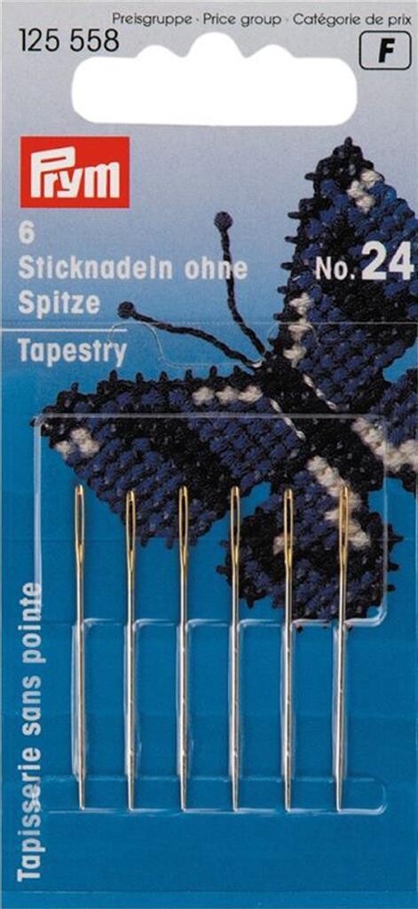 Borduurnaald zonder punt No 24