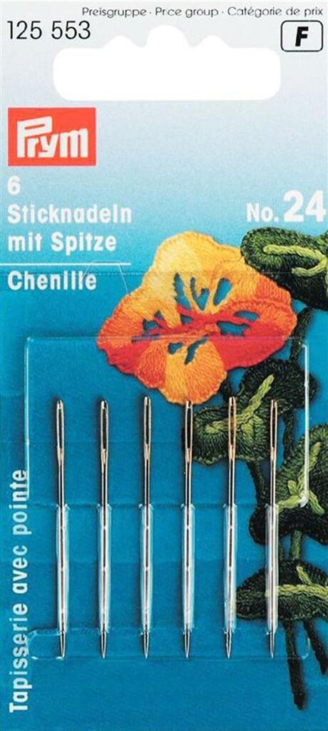 Borduurnaalden met punt No 24