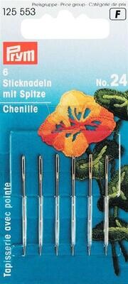 Borduurnaalden met punt No 24