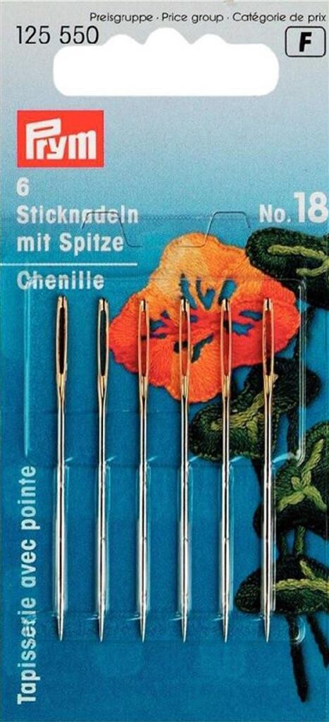 Borduurnaalden met punt No 18
