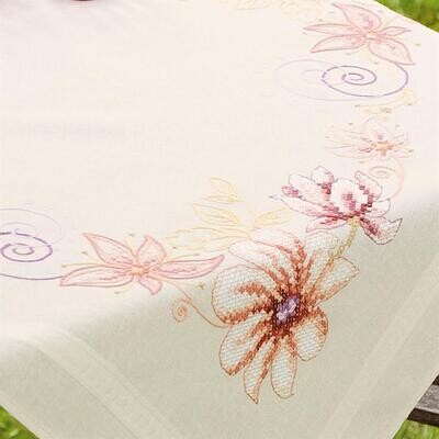 Tafelkleed kit "Boeket met magnolia"