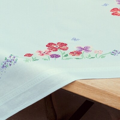 Tafelkleed kit "Zomerbloemen