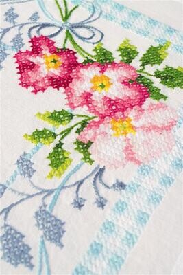 Loper kit "Roze bloemenpracht"