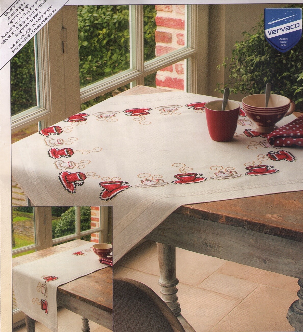 Tafelkleed kit "Op de koffie"