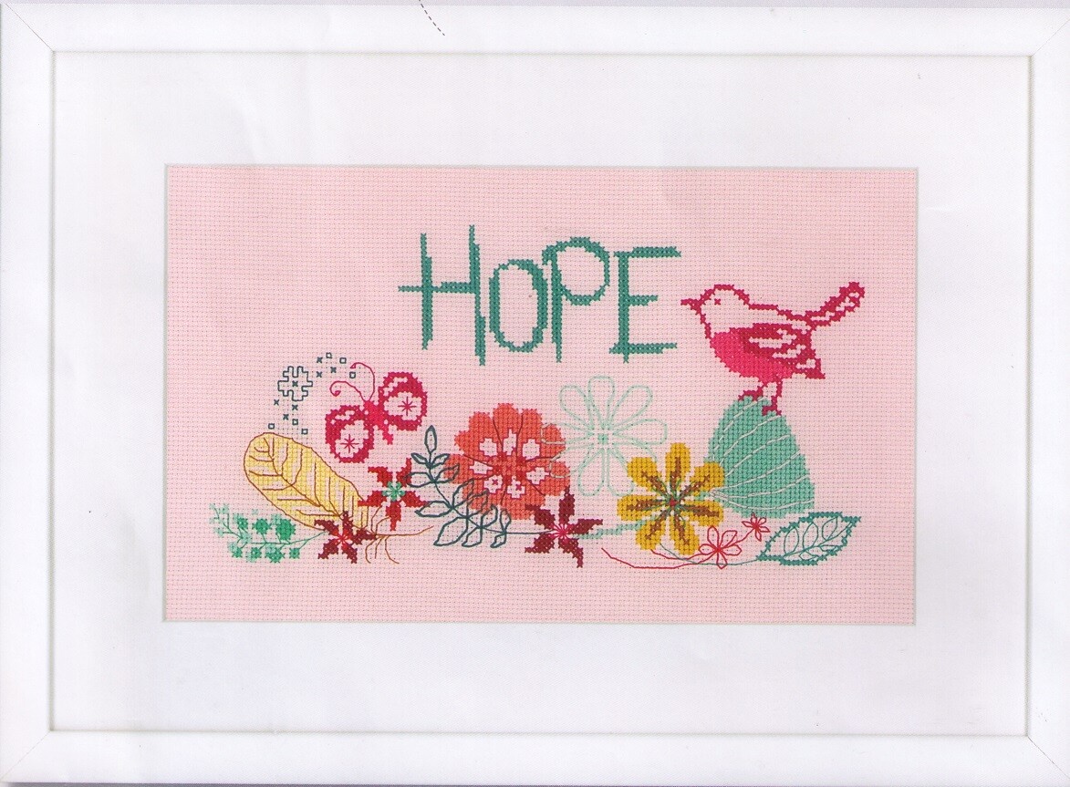 Borduurpakket &quot;Hope&quot;