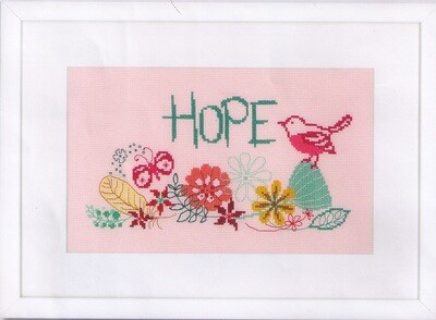 Borduurpakket &quot;Hope&quot;