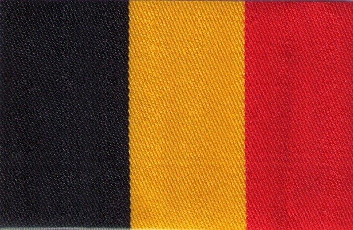 Badge Belgische vlag opstrijkbaar