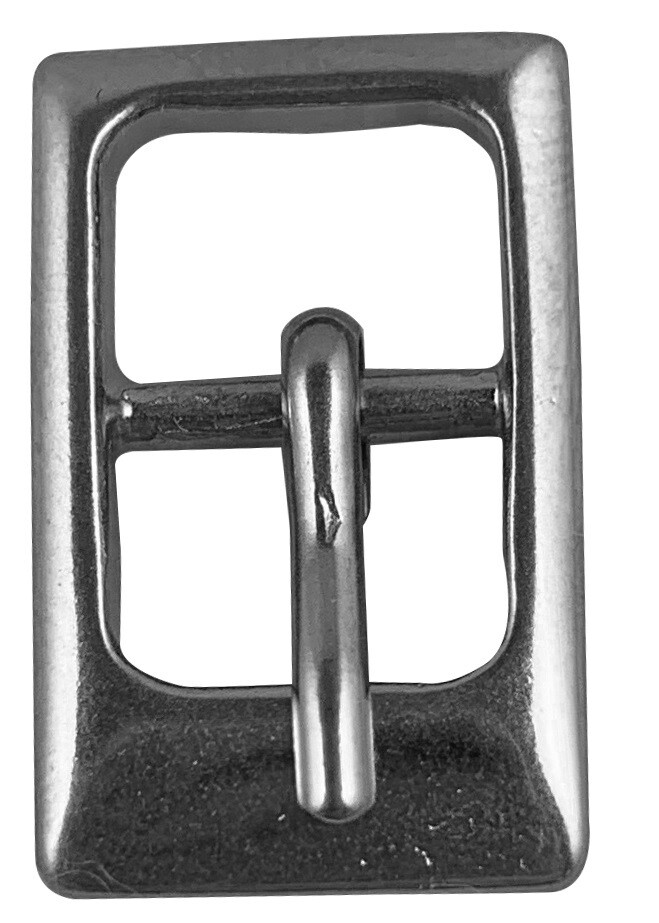 Mini gesp 14 mm zilver