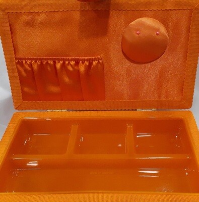Naaibox "Fashion" small oranje